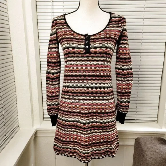 M by Missoni | Dresses | Mby Missonilong Sleeve Knot Dress3 | Poshmark